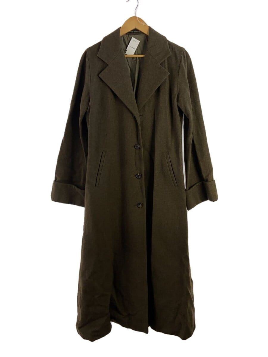 ALTRA YOHJI YAMAMOTO altro cappotto 3 lana marrone tinta unita YK C10 160