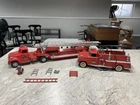 Vintage 1954 Tonka Toys MFD Aerial Ladder Fire Truck No 5