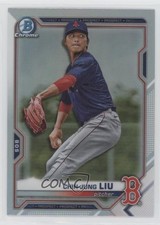 2021 Bowman Draft Chrome Refractor Chih-Jung Liu #BDC-190 5xp