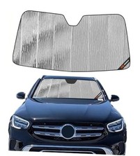 Windshield Sunshade for Mercedes-Benz GLC 2016-2022 GLC SUV Silver AstraGuard 