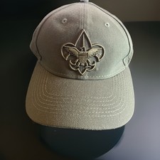NWT Official Boy Scouts of America Uniform Flex-Fit Fitted Baseball Hat Size M/L