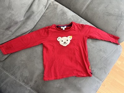 STEIFF Schönes Langarmshirt Longsleeve Jungen 98 Top, Rot