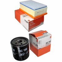Mahle / Knecht Set Filterpaket Luftfilter LX 1045 ÖLfilter OC 100