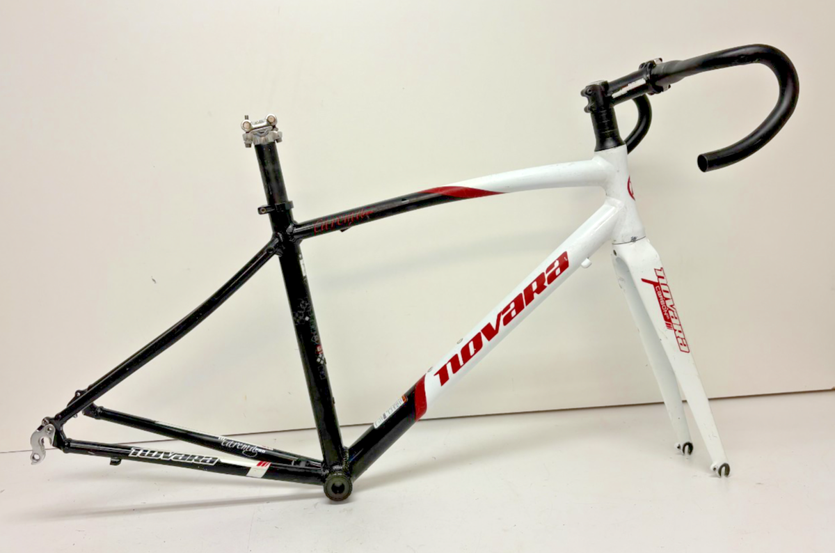 2014 Novara Carema Pro Small Aluminum Women's Road Frame Carbon