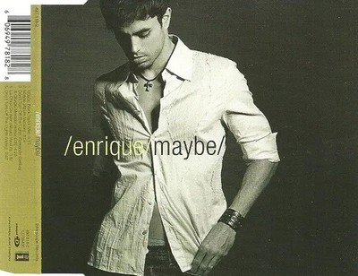 CD SINGLE Enrique Iglesias Maybe Interscope