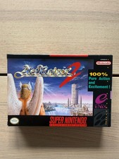 Enix ActRaiser 2 Complete CIB Manual Super Nintendo SNES NTSC-U/C 1993