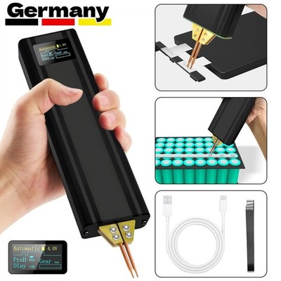 Batterie Punktschweißgerät Set Handgehalten Spot Welder für 18650 Akku Schweißen