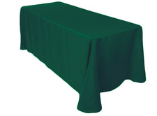 LinenTablecloth 90x156 90x132 Rectangular Polyester Green Wedding Birthday