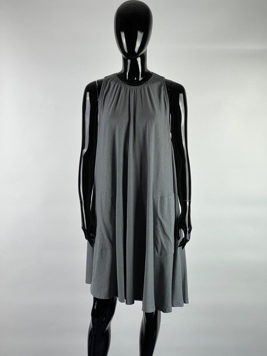 asymmetrical strap dress Wholesale Sleeveless Asymmetrical A-Line Floor Length Dress with Thigh-High  Slit main image 0