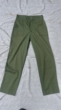 Vintage OG 507 Military Pants Olive Green 31 X 30 Army Trousers