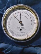 Antique Life Boat Institution Aneroid Barorometer by Negetti & Zambra circa 1875