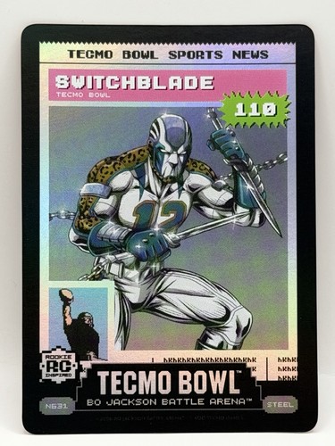 Bo Jackson Battle Arena Tecmo Bowl Sports News Switchblade N631 Travis Hunter