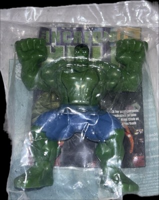 SEALED NEW Incredible Hulk Marvel Figure Flexing Burger King Kids Meal Toy A4