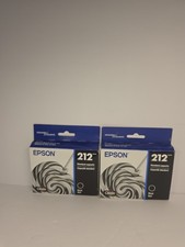 EPSON - 212 Standard Black Claria Ink Cartridge 2 Pack