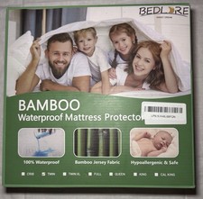 Bamboo Terry Soft Waterproof Twin Mattress Protector