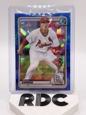 2020 Bowman Chrome Draft Sapphire Edition - Nolan Gorman #BD-194 (RC)