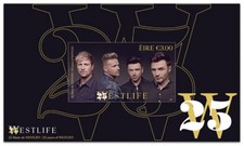 WESTLIFE - Toller Sonderbriefmarkenblock aus ...
