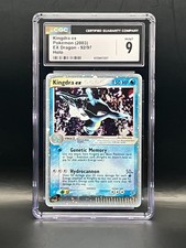 Kingdra ex 92/97 Ultra Rare Holo w/Swirl 🌀 2003 Pokémon EX Dragon CGC 9 Mint on eBay