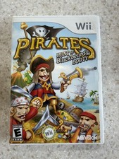 PIRATES HUNT FOR BLACKBEARD'S BOOTY ORIGINAL NINTENDO WII SYSTEM GAME COMPLETE