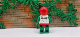 (S6 / 8 / 5) Lego City cty0389 Race Car Driver Octan Logo 60025 60053