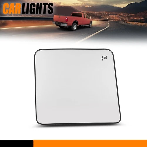 Fits 2008-2016 Super Duty F250 350 Passenger Right Tow Mirror Glass Upper Heated