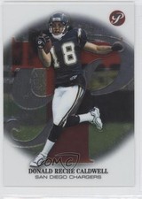 2002 Topps Pristine 61/499 Donald Reche Caldwell #62 iy3