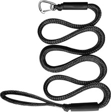 Bungee Dock Line with Stainless Steel Clip Boat Rope Mooring String with Foam...