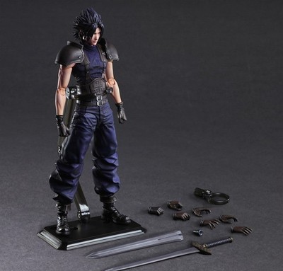 Crisis Core Final Fantasy 7 Reunion Zack Fair 2nd Class Figure FF7 NIB