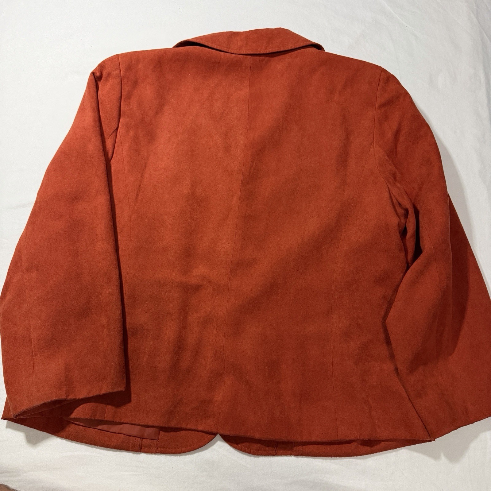 Studio Works Rust Button Collared Lined Blazer Ja… - image 6