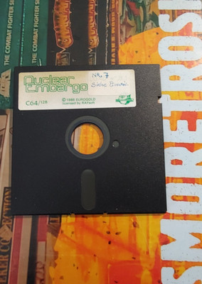 Nuclear Embargo (Eurogold 1988) Commodore C 64 (Diskette) working 8-bit classic