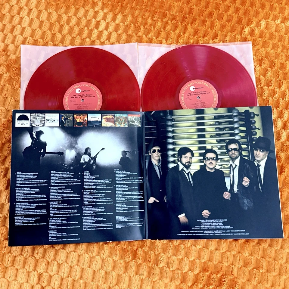 Blue Oyster Cult - Don't Fear The Reaper: The Best of Blue Oyster Cult 2LP Red Foto 2 de 3