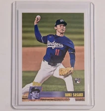 2025 Topps Archives ROKI SASAKI Design Variation SP RC #200 CMP #451 Los Angeles