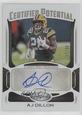 2021 Certified Certified Potential Signatures 17/30 AJ Dillon #CP-AJD Auto g2u