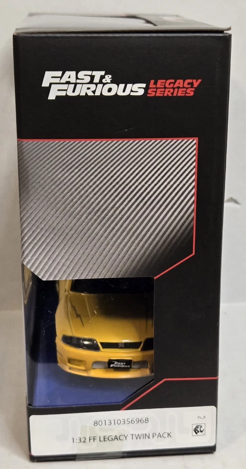 NEW in BOX JADA TOYS Fast & Furious - NISSAN SKYLINE GTR R32 & R33 Legacy Series - Image 4 of 4