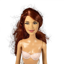 Barbie Stardoll Bonjour Bizou Style 2 Red Hair, Rooted Lashes Mattel 2011 READ