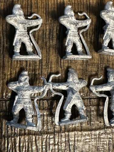 16 Lead Metal FIGURES UNPAINTED Roman CEASAR NAPOLEON BOW 28mm War Games - Picture 2 of 5