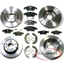Bremsscheiben Set Ø 322 mm + 300 mm vorne hinten für Mercedes E-Klasse W212 S212