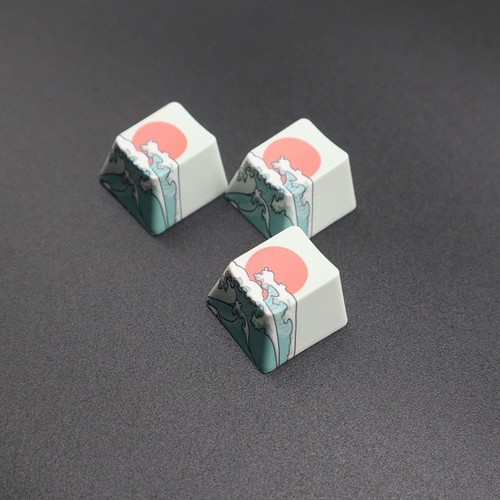 2 Keys OEM Profile Keycaps PBT Dye Sub Keycap for SPACE ESC Mechanical Keyboard - Zdjęcie 7 z 8