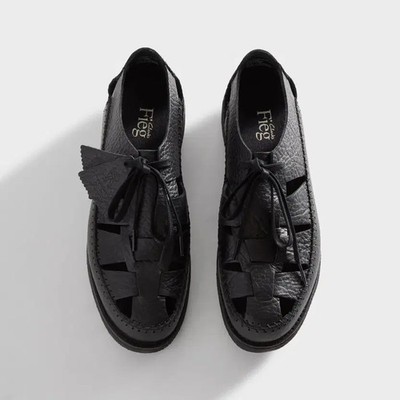 Clarks x Kith Ronnie Pig Ridgevale Black Shoes UK8.5 New