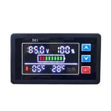 Waterproof Battery Capacity Indicator Voltmeter Lithium Battery Power Detector