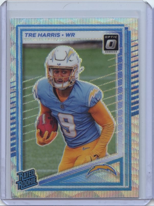 2025 Panini Donruss Optic Premium Box Set TRE HARRIS #229 Rookie WAVE 19/300