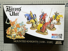 Wargames Atlantic The Baron's War Mounted Knights