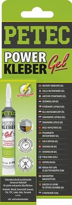 PETEC POWER KLEBER GEL Sekundenklebstoff
