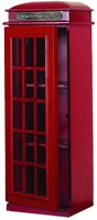 Deco 79 3-tier London Phone Booth Cd Holder Deco 79 3-tier London Phone Booth Cd Holder