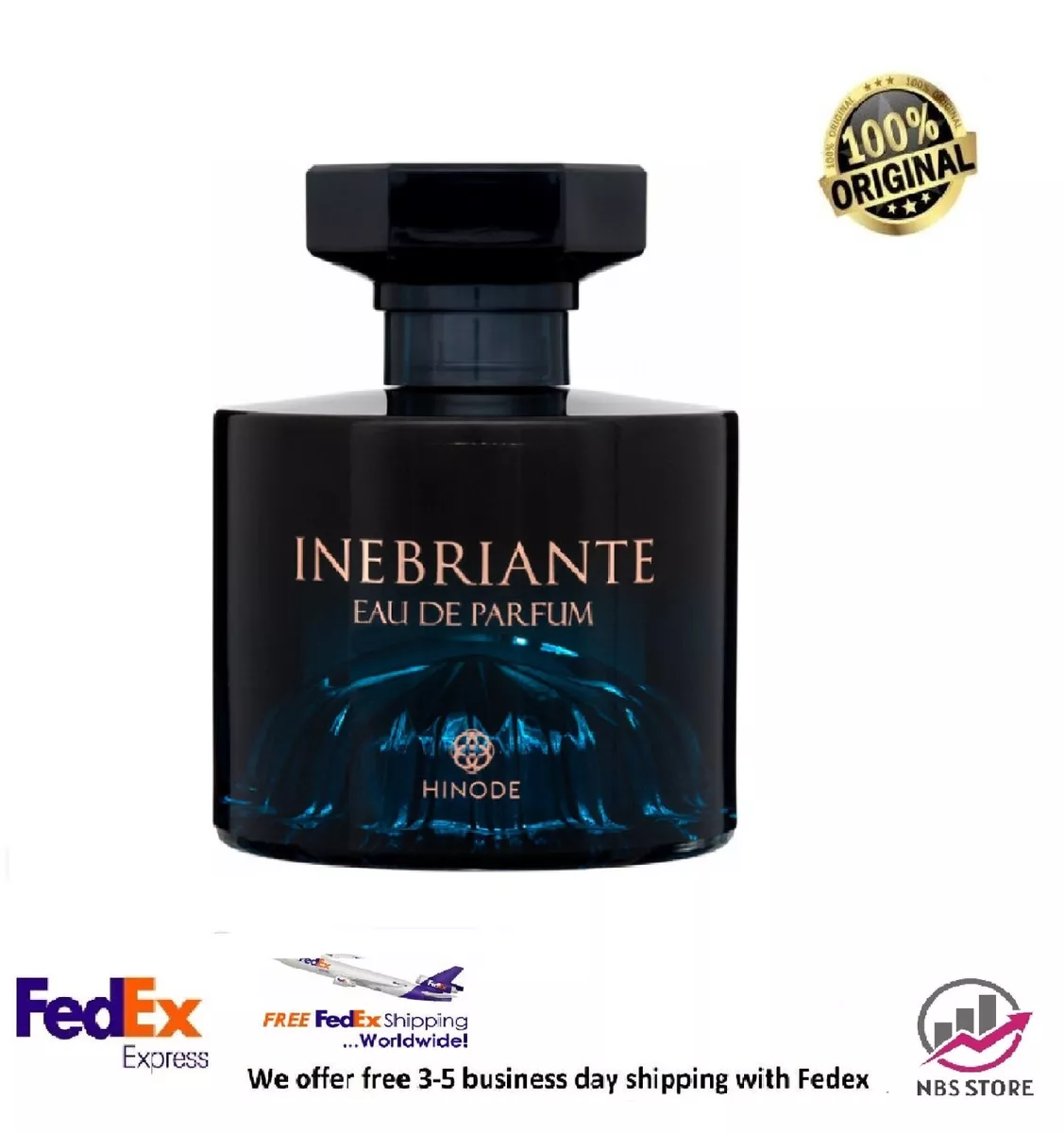 Brazilian Inebriante Eau de Parfum Male Perfume 100ml - Hinode