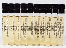 Paul Sebastian PS for Men Fine Cologne Lot of 25 Splash Vials *NEW*