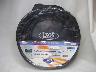 IXOS XHT428 HDMI to HDMI 24.5 FT cable 7.5M High Speed A/V Overture TRU-HD
