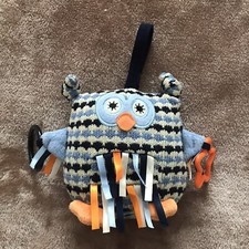 Little Jellycat Toot Owl Rattle Soft Toy Retired 2017