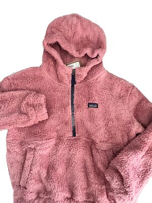 Patagonia Girls Los Gatos Hoody Size XL (14) Pink | eBay