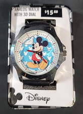 NIB Adult Unisex Disney Mickey Mouse Wristwatch
